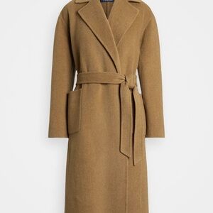 Ralph Lauren Tan Belted Coat